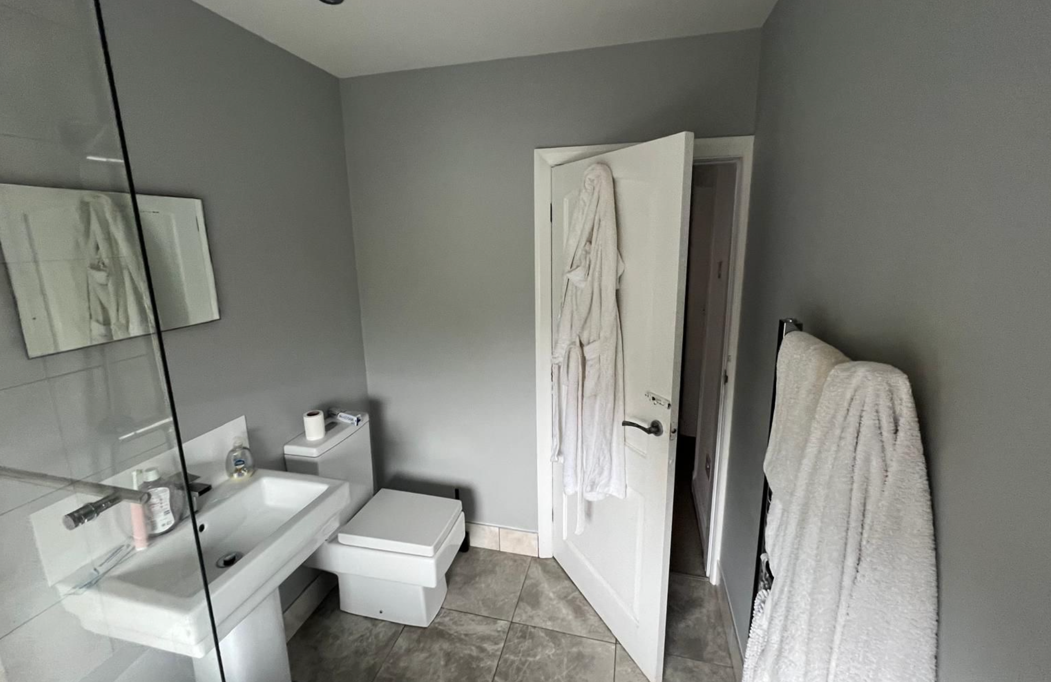 Bathroom before renovation photo 2